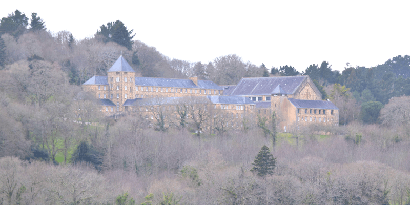 L'abbaye de Landévennec en Bretagne