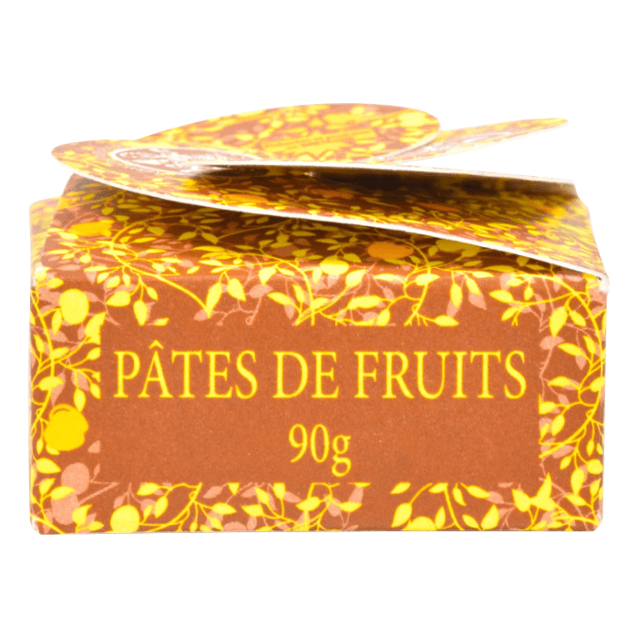 Pâtes de fruits - Boîte jaune - Abbaye Saint-Guénolé de Landévennec - Divine Box