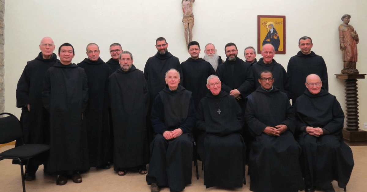 La communauté de l’abbaye de Tournay est aujourd'hui forte de dix-huit moines
