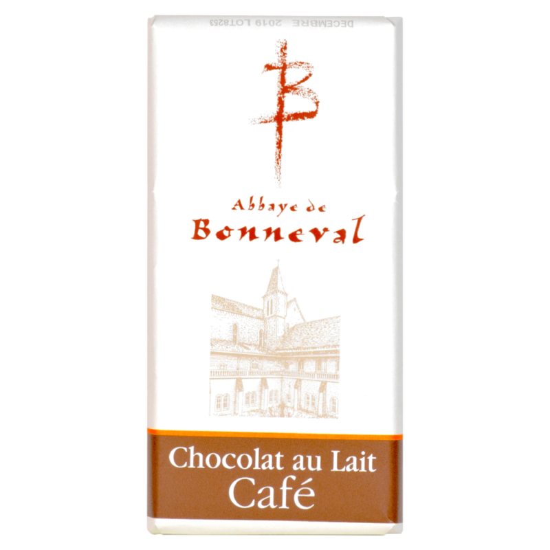 chocolat au lait au café - abbaye de Bonneval