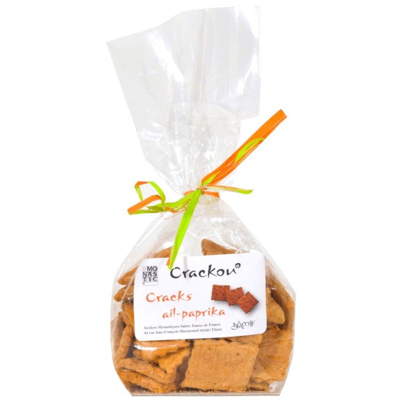 Crackers Ail-Paprika - Monastère de Thiais - Divine Box