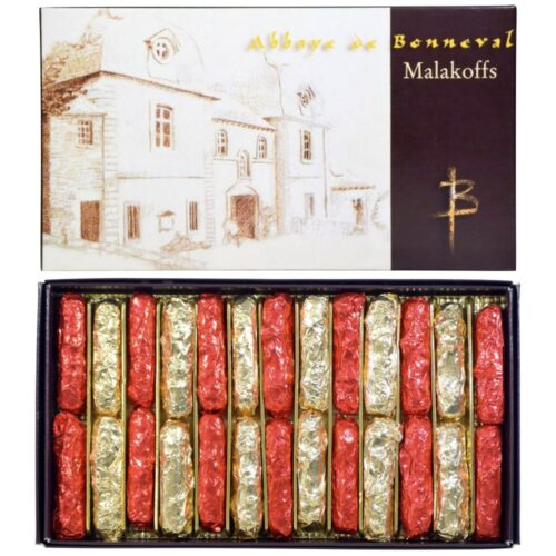Malakoffs pralinés aux éclats de noisettes - Abbaye Notre-Dame de Bonneval - Divine Box