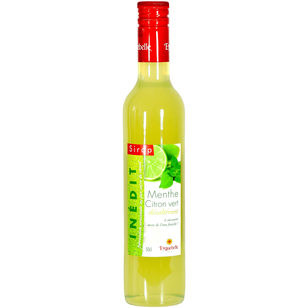 Sirop Thé vert Citron & Fleur de Sureau Eyguebelle - 50 cl