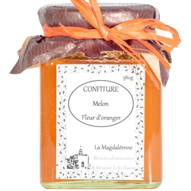 Confiture Melon Fleur d'Oranger - Monastère Sainte-Marie-Madeleine de Saint-Maximin - Divine Box