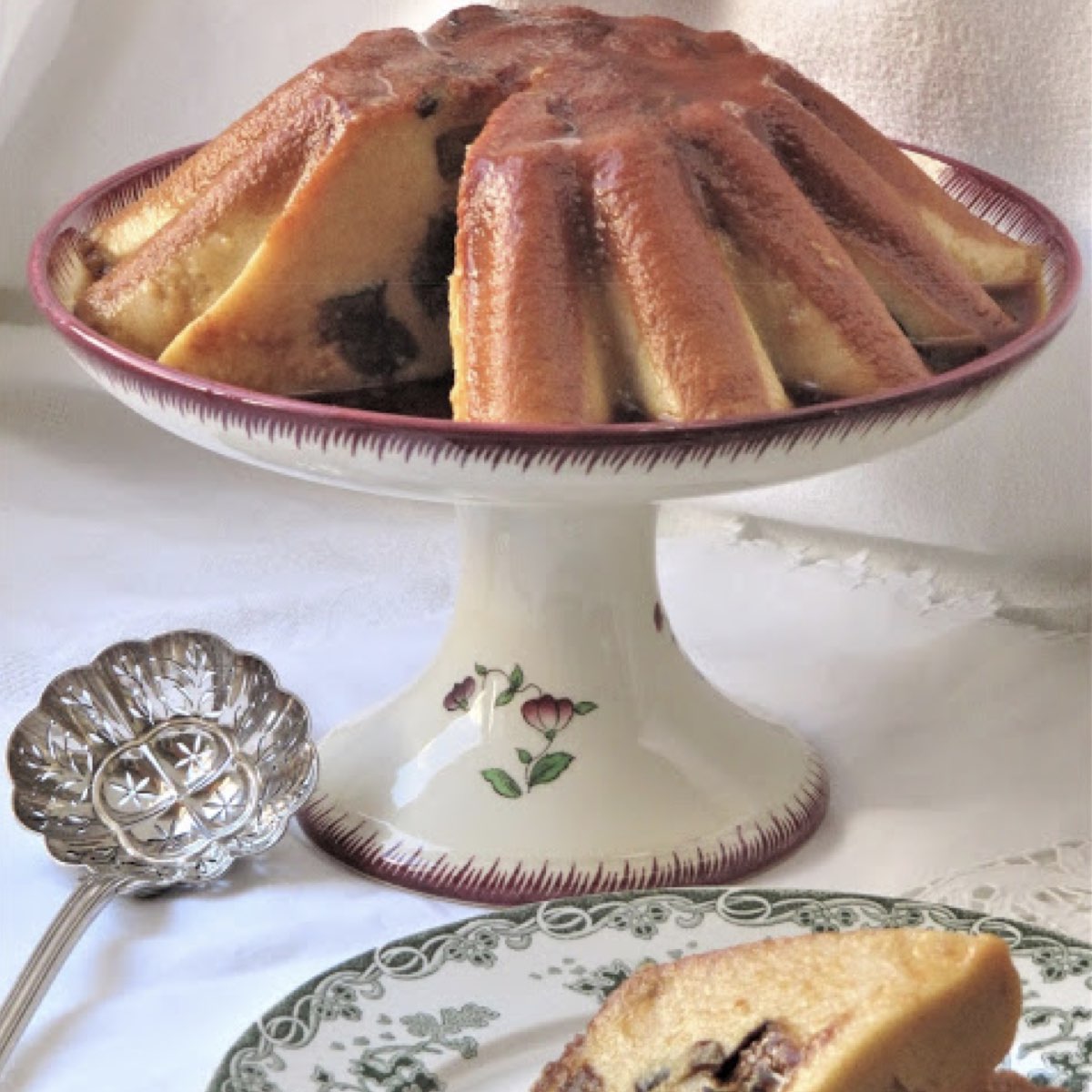gâteau à la semoule et à la germalyne - abbaye de sept fons - divine box