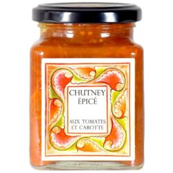 Chutney épicé de carotte aux tomates- Abbaye de Solan-Divine Box