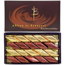 Bouchées pralinées enrobées de chocolat - Abbaye Notre-Dame de Bonneval - Divine Box
