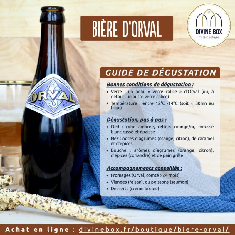Guide de dégustation Bière d'Orval - Divine Box