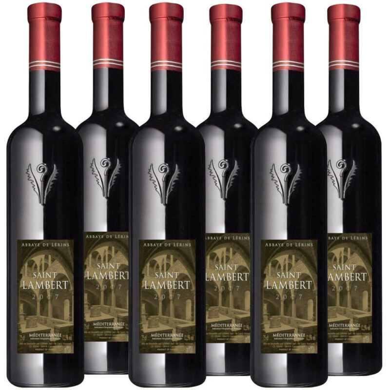 Vin rouge “Saint-Lambert” 2017 – Abbaye de Lérins - Lot 6 - Divine Box