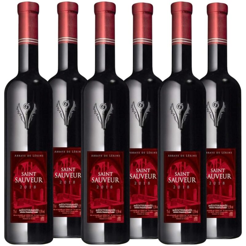Vin rouge “Saint-Sauveur” 2018 – Abbaye de Lérins - Lot 6 - Divine Box
