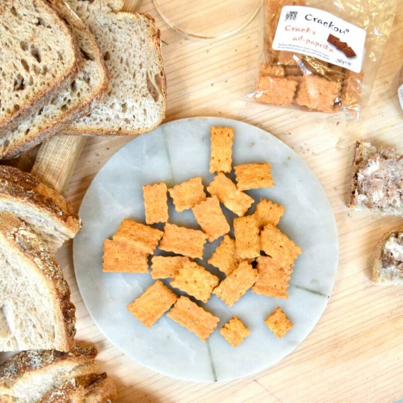 Crackers ail paprika - Monastère de l’Annonciade de Thiais - Divine Box