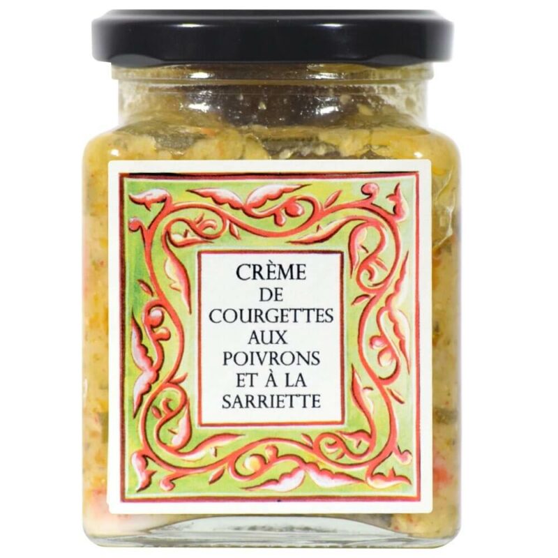 Crème de courgettes poivrons sarriette - Monastère de Solan - Divine Box