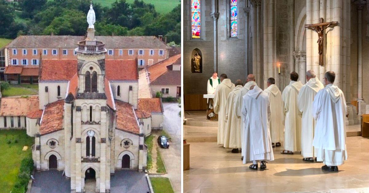 L’abbaye de Maylis, où vivent vingt moines bénédictins olivétain - guide d'utilisation - Divine Box.001