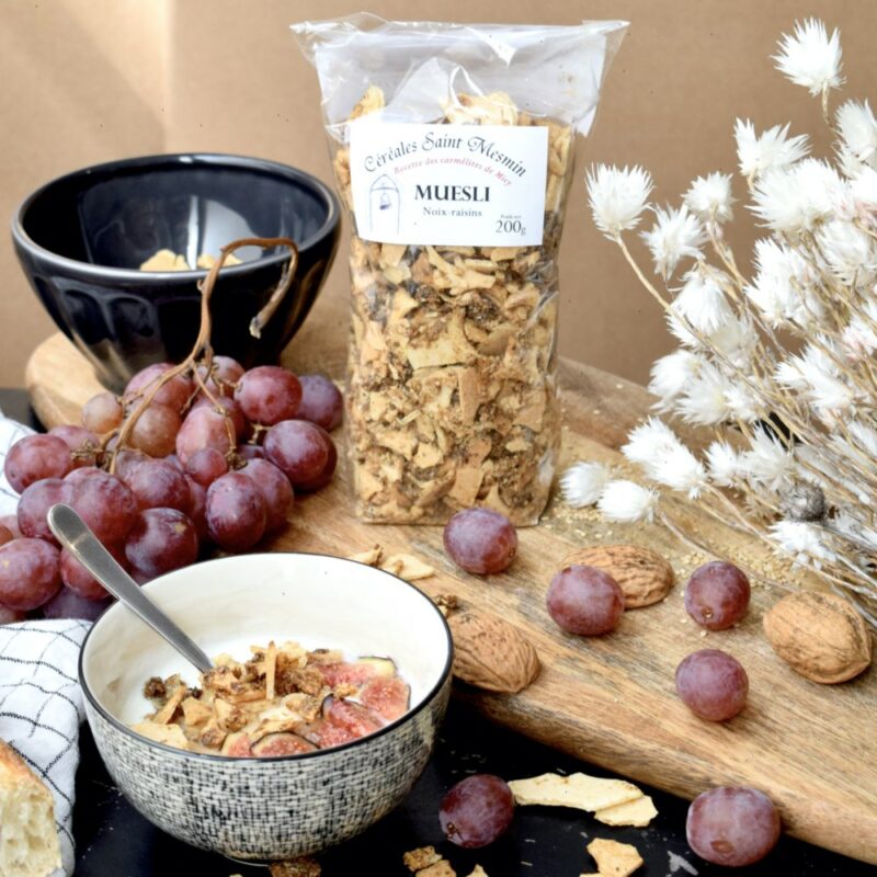 Muesli noix et raisins - Carmel de Micy-Orléans - Divine Box