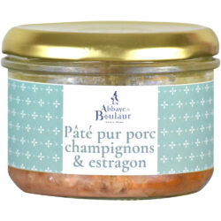 Pâté pur porc champignons estragon - Abbaye de Boulaur - Divine Box