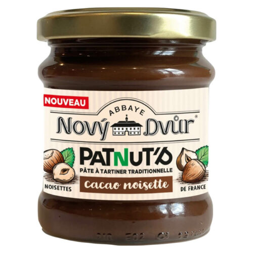 Pate a tartiner cacao noisette – Abbaye de Novy Dvur - Divine Box