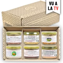 Coffret 6 pâtés de l'abbaye de Bricquebec - DIVINE BOX - QVEMA (1)