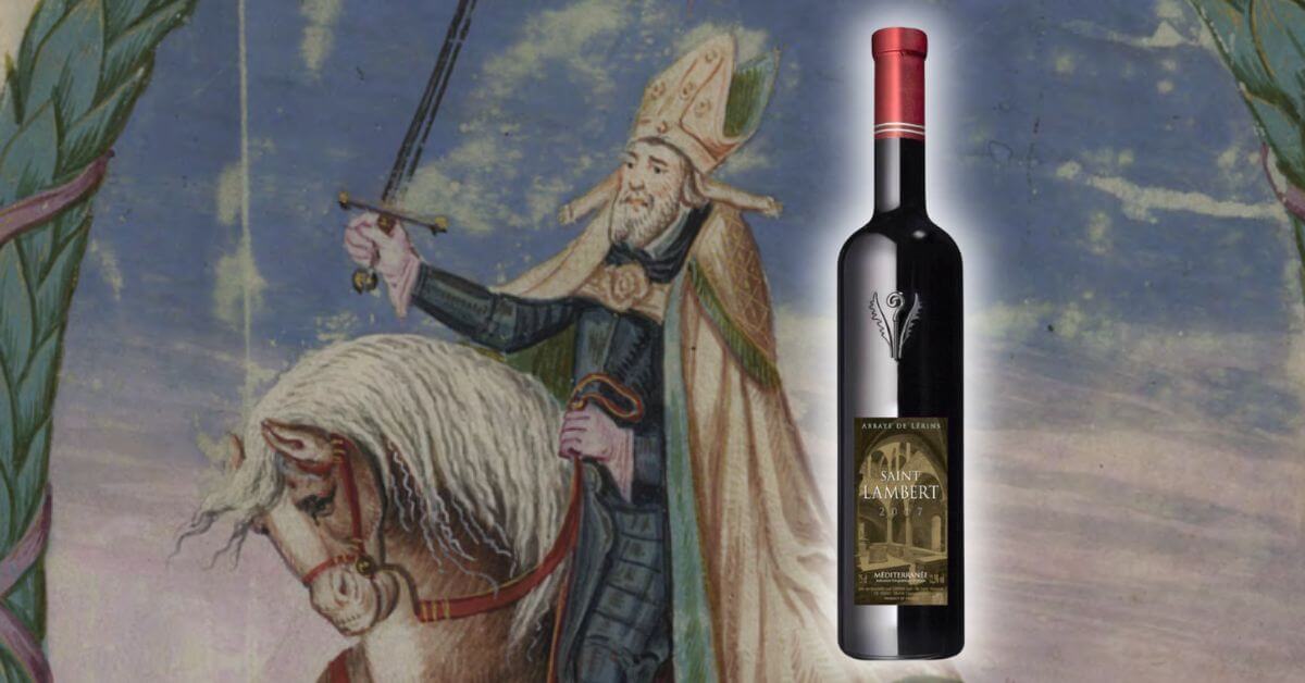 Saint Lambert, le moine et le vin de l'abbaye de Lérins - Divine Box