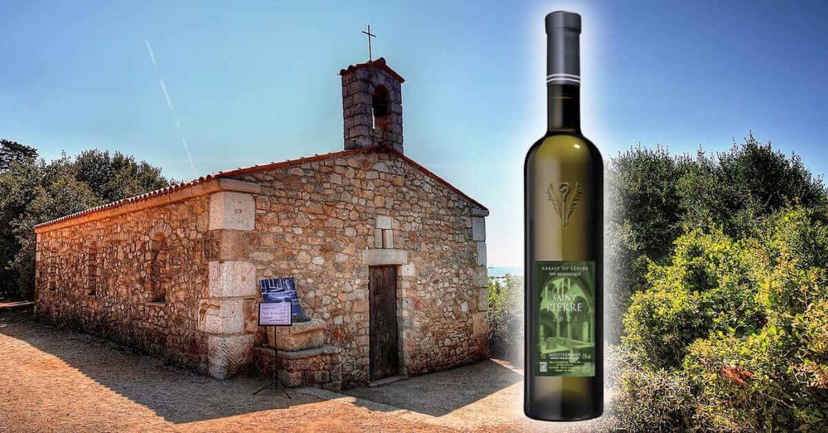 Saint Pierre, la chapelle et le vin de l'abbaye de Lérins - Divine Box