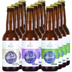 Lot de 12 bières – Abbaye de Boulaur - Divine Box