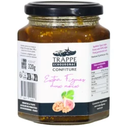 Confiture extra Figues aux Noix - Abbaye d'Échourgnac - Divine Box