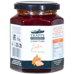 Confiture extra Fraises - Abbaye d'Échourgnac - Divine Box