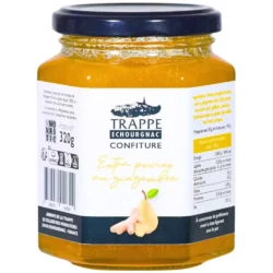 Confiture extra Poires au Gingembre - Abbaye d'Échourgnac - Divine Box