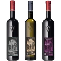 Lot 3 Vins (rouge "Saint-Honorat" + blanc "Saint Césaire" + rouge "Saint-Eucher") - Abbaye de Lérins - Divine Box