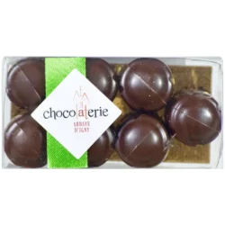 Petits bouchons Chocolat noir ganache au basilic - Abbaye d'Igny - Divine Box
