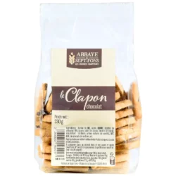 Biscuits « Clapons » aux pépites de chocolat - Abbaye de Sept-Fons - Divine Box