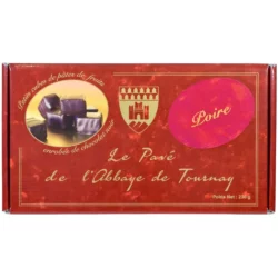 Pâtes de fruits poire chocolat 230g – abbaye de Tournay - Divine Box