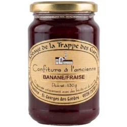 Confiture banane-fraise – Abbaye ND des Gardes - Divine Box