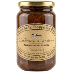 Confiture pomme : orange : noix - Abbaye ND des Gardes - Divine Box