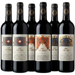 Lot 3 vins rouges BIO Saint-Martin + Saint-Ambroise + Saint-Simon - Monastère de Solan - Divine Box - 6 bouteilles