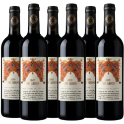 Vin rouge BIO « Saint-Ambroise » 2021 – Monastère de Solan (x6) - Divine Box