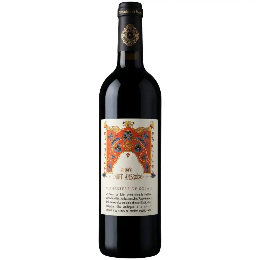 Vin rouge BIO « Saint-Ambroise » 2021 – Monastère de Solan - Divine Box
