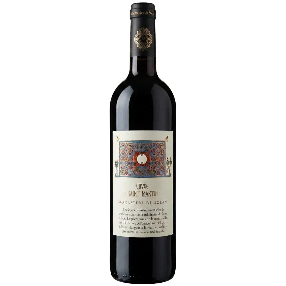 Vin rouge BIO « Saint-Martin » 2023 – Monastère de Solan - Divine Box