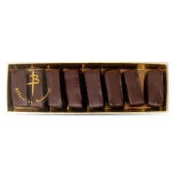 Nougats enrobés de chocolat 100g - Abbaye Notre-Dame de Bonneval - Divine Box